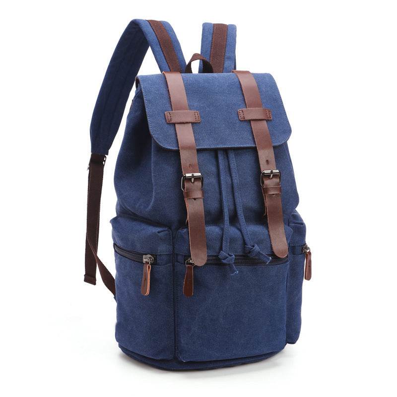 Korean Retro Canvas Bag – Unisex Vintage Shoulder Tote