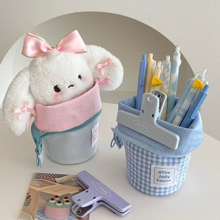 Stationery storage bag - Foldable Compartment -  Large Capacity