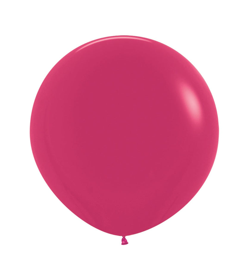 Sempertex R24 Fashion Raspberry Latex Balloon – (1 Piece)