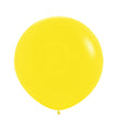 Sempertex R24 Fashion Yellow Latex Balloon – (1 Piece)