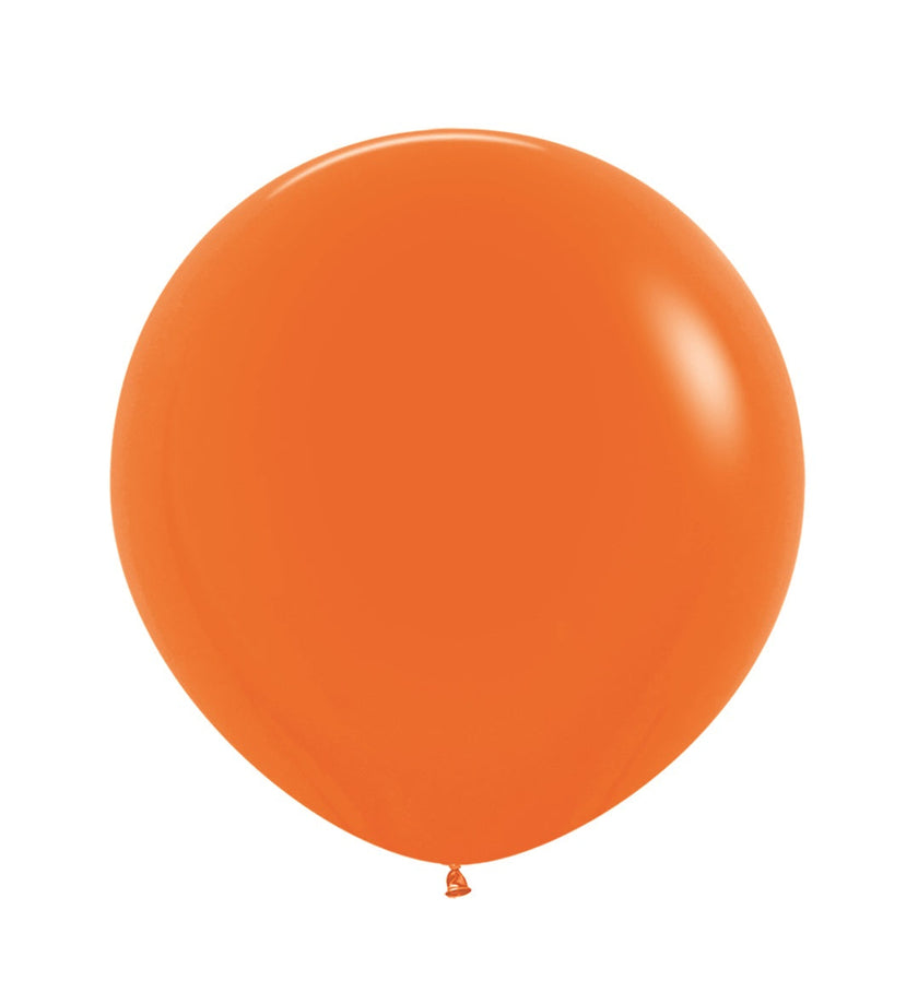 Sempertex R24 Fashion Orange Latex Balloon – (1 Piece)