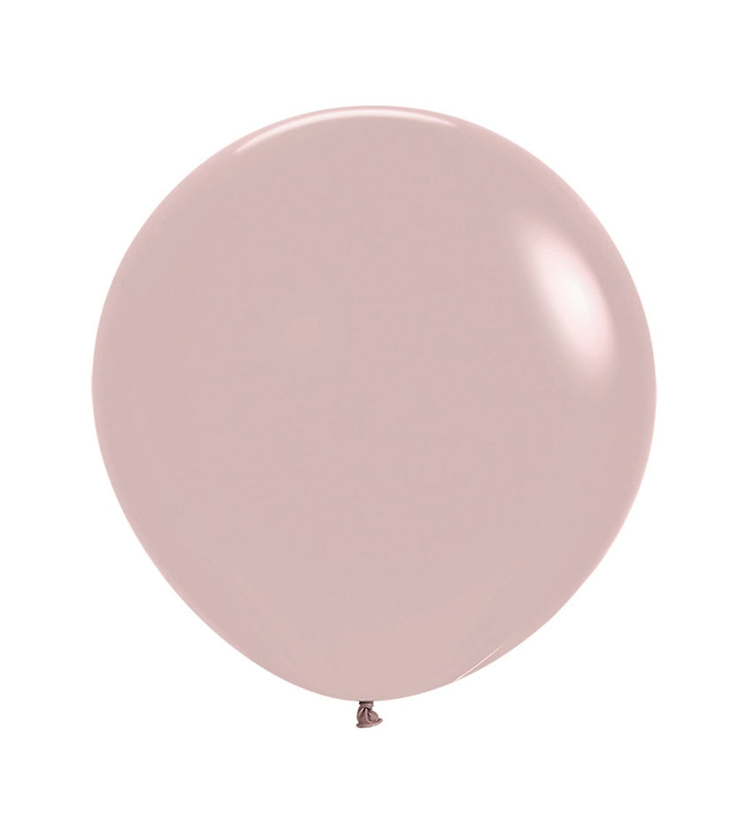 Sempertex R24 Pastel Rose Lavender Latex Balloon – (1 Piece)