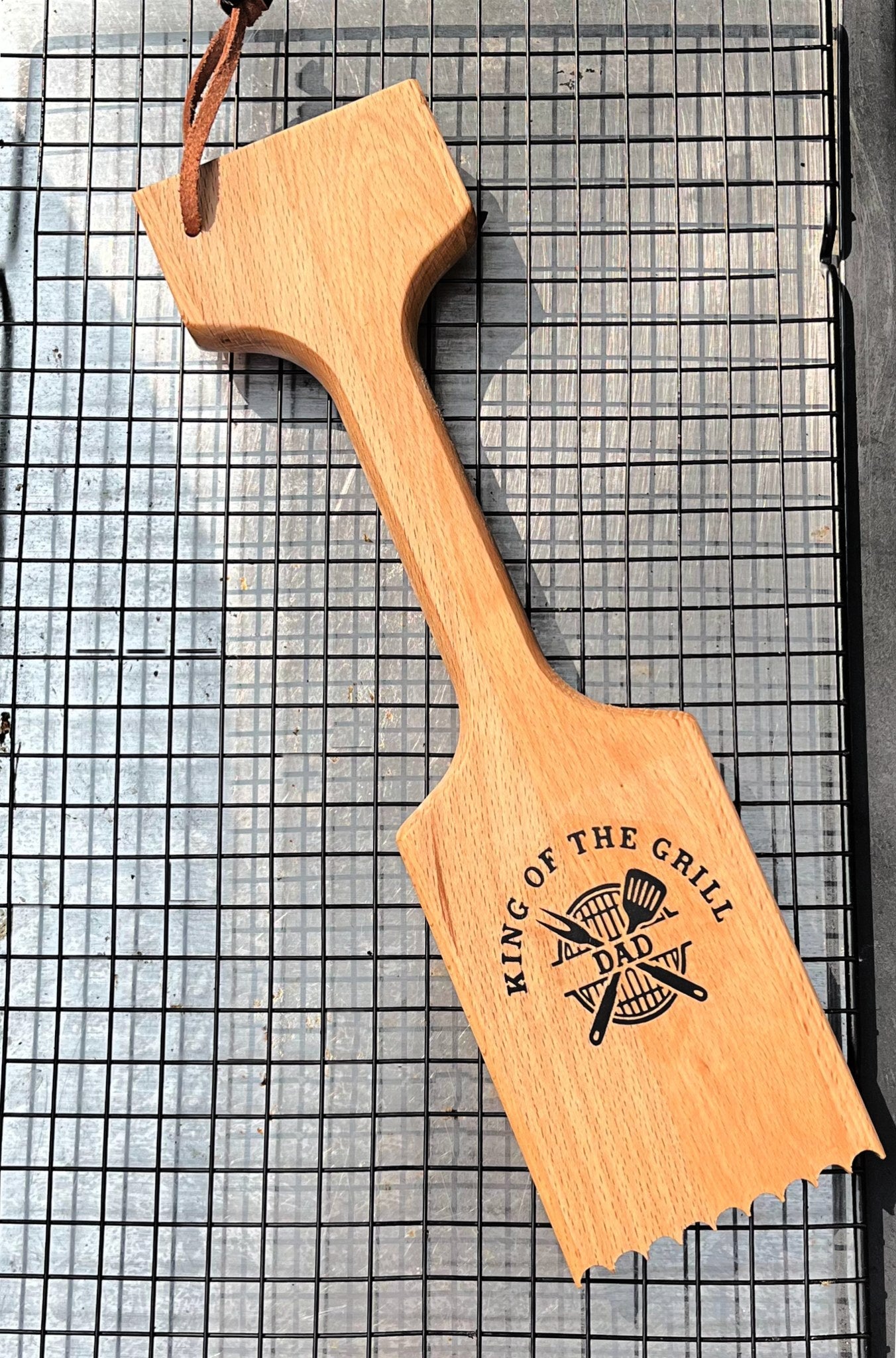 Wooden BBQ Scraper