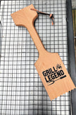 Wooden BBQ Scraper