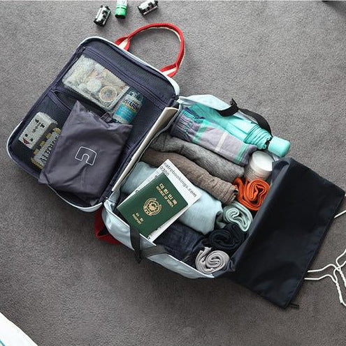Large Capacity Waterproof Nylon Travel Tote Bag – Carry-On Organiser