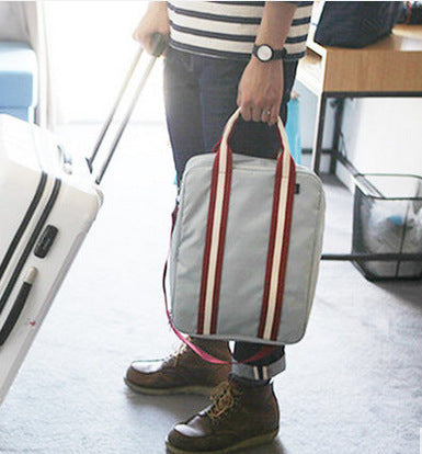 Large Capacity Waterproof Nylon Travel Tote Bag – Carry-On Organiser