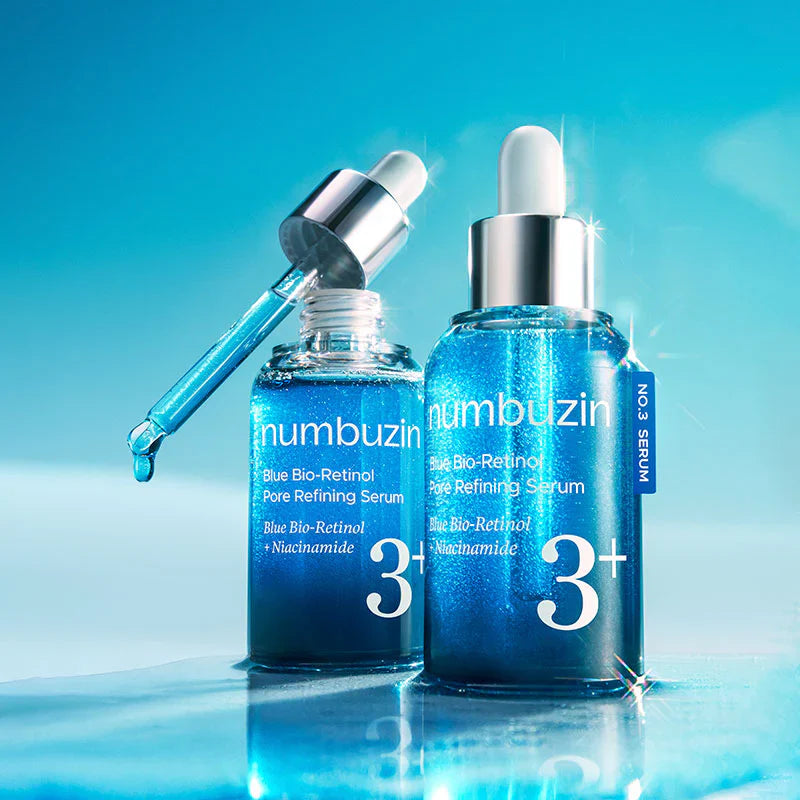 numbuzin No.3 Blue Bio-Retinol Pore Refining Serum 30ml