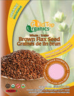 Gold Top Organics - Whole Brown Flax Seed 454g (454g)