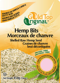 Gold Top Organics - Hemp Bits (454g)