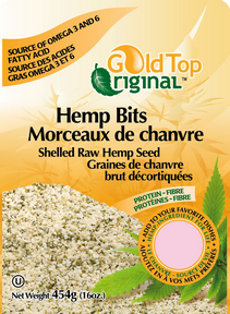 Gold Top Organics - Hemp Bits (454g)