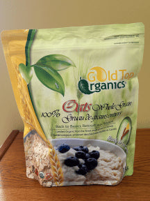 Gold Top Organics - Back to Basics Oats (1kg)