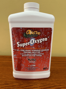 Gold Top Organics - Hydrogen Peroxide 17.5% Food Grade (1L)
