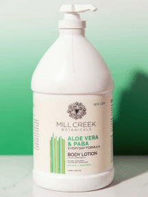 Mill Creek - Aloe Vera & Paba Lotion 1/2 gal (2L)