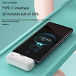 Mini Capsule Power Bank 5000mAh – Black, Pink, Green & White | Android, USB-C & Apple Cable