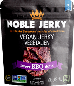Noble Jerky - Sweet BBQ Vegan Jerky