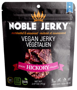 Noble Jerky - Sticky Hickory Vegan Jerky
