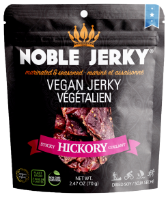 Noble Jerky - Sticky Hickory Vegan Jerky