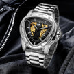 Men's Business Casual Alloy Watch – European Style, 3 Color Options