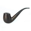 Wooden Pipe flue filter smoking set - ebony pipe