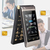MAFAM Dual Screen Flip Phone – Big Button Senior Feature Phone, Dual SIM, 5900mAh