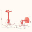 360 Degree Rotating Wall mounted No punch Sticky Hook