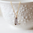 Kataleya Cowboy Boot Necklace