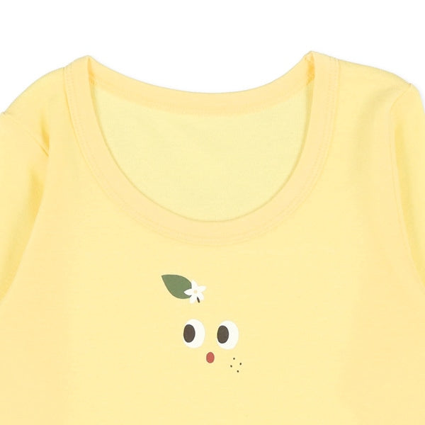 西松屋 ELFINDOLL 3枚組長袖シャツ肌着（レモン・いちご） 正規品