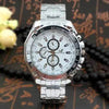 Men's Classic Silver quartz watch