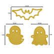 Vaessen Creative • Cutting and Embossing Die Ghost & Bat Friends 3pcs