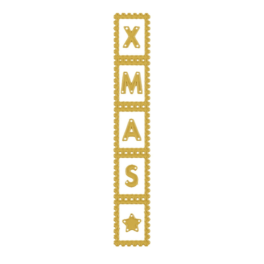 Vaessen Creative • Cutting Die Set Postal Stamp Strip