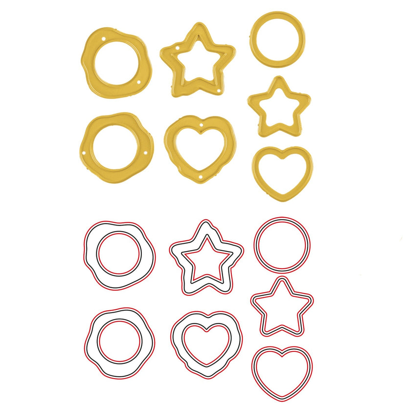 Vaessen Creative • Cutting Die Set Paper Seals