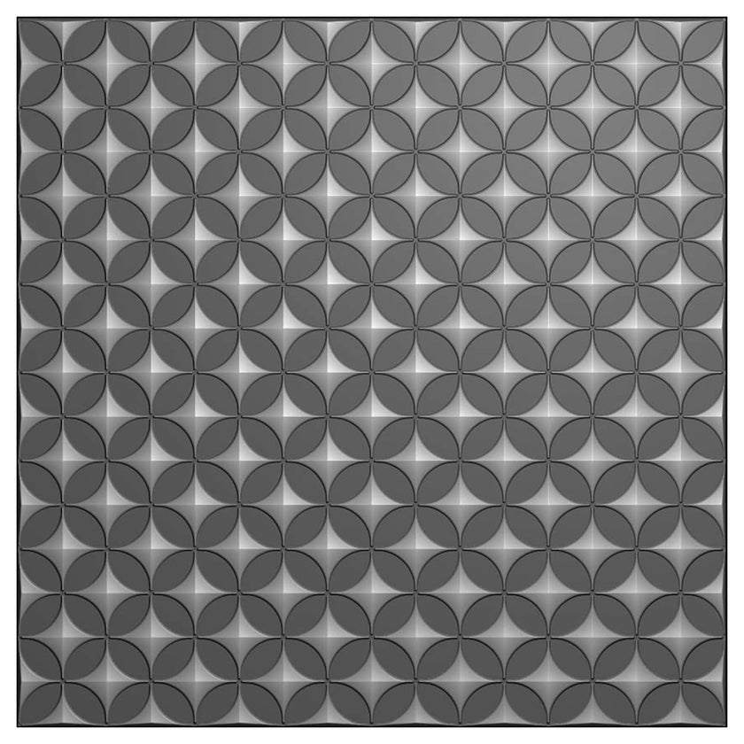 Vaessen Creative • 3D Embossing Folder Graphic Stars 15x15cm