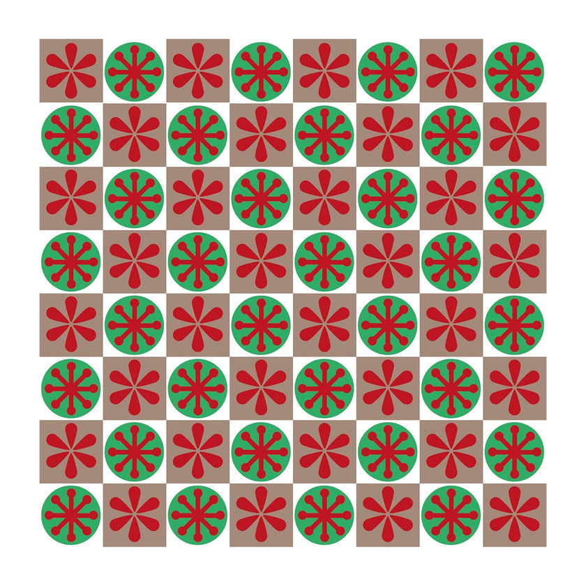 Vaessen Creative • Layered Stencils Checked Pattern 15x15cm