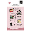 Vaessen Creative • Clear Stamps Panda Claus