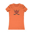 Maple Leaf Hockey Sticks Women's T-Shirt – Canadian Hockey Pride Tee