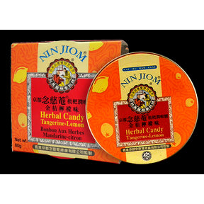 Nin Jiom Pei Pa Koa Cough Syrup - Nin Jiom Herbal Candy Tangerine (60g)