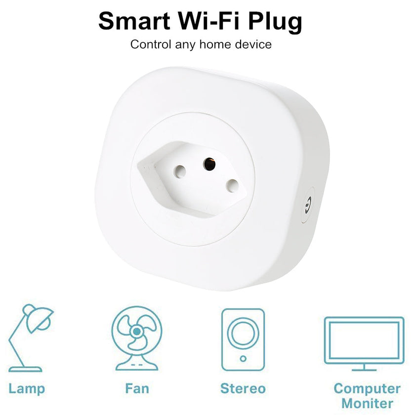 16A WiFi Smart Plug with Voice Control