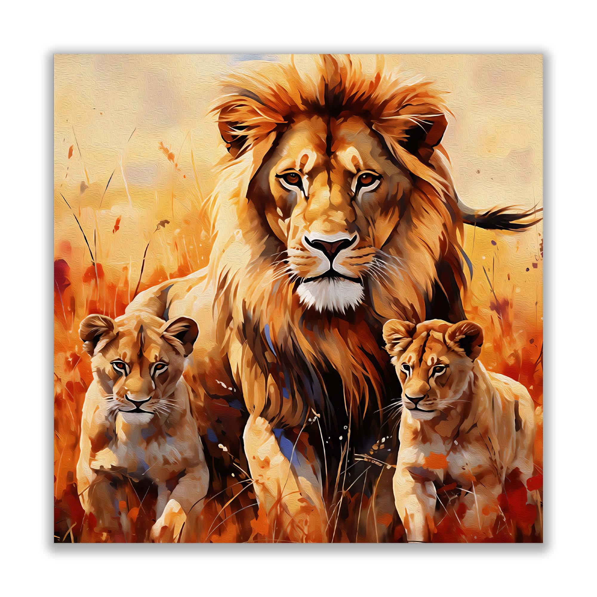Art mural familial 36