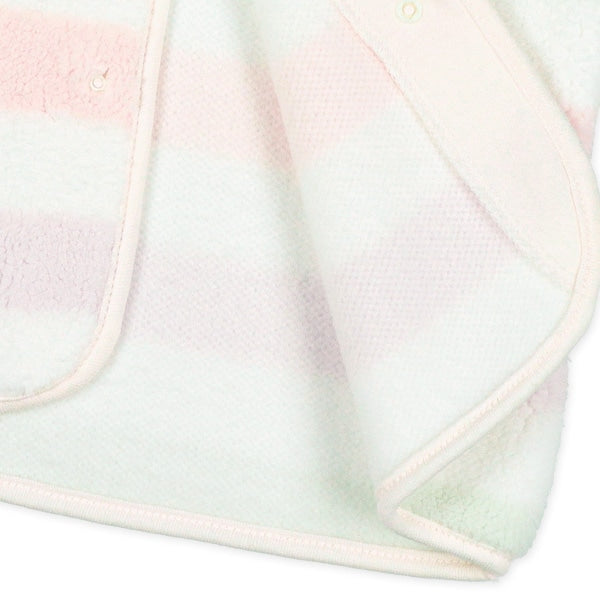 西松屋 ELFINDOLL ボアフリースベスト（ボーダー） 正規品