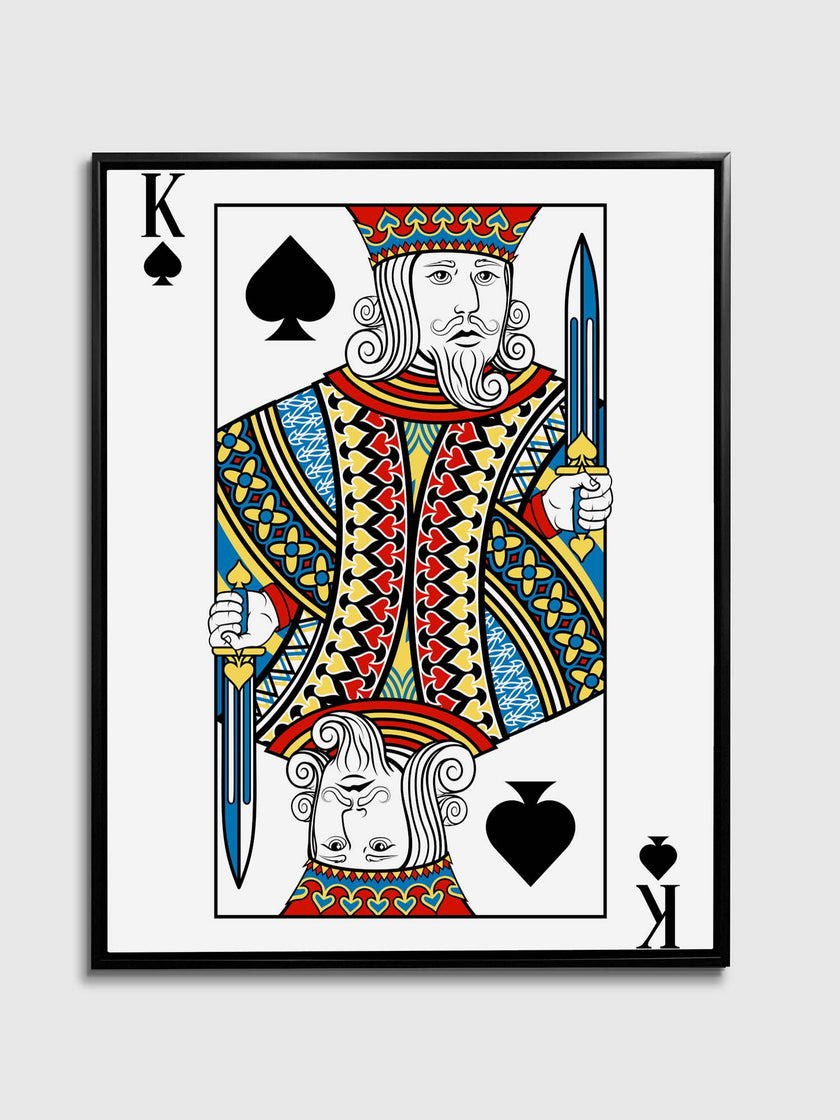 Canvas Wall At-King of Spades Canvas 36