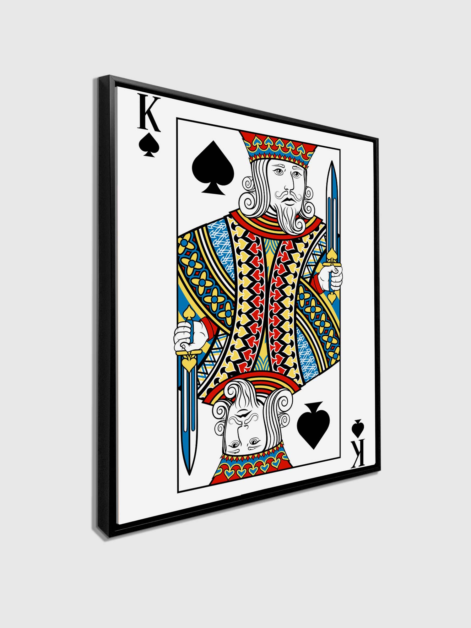 Canvas Wall At-King of Spades Canvas 36