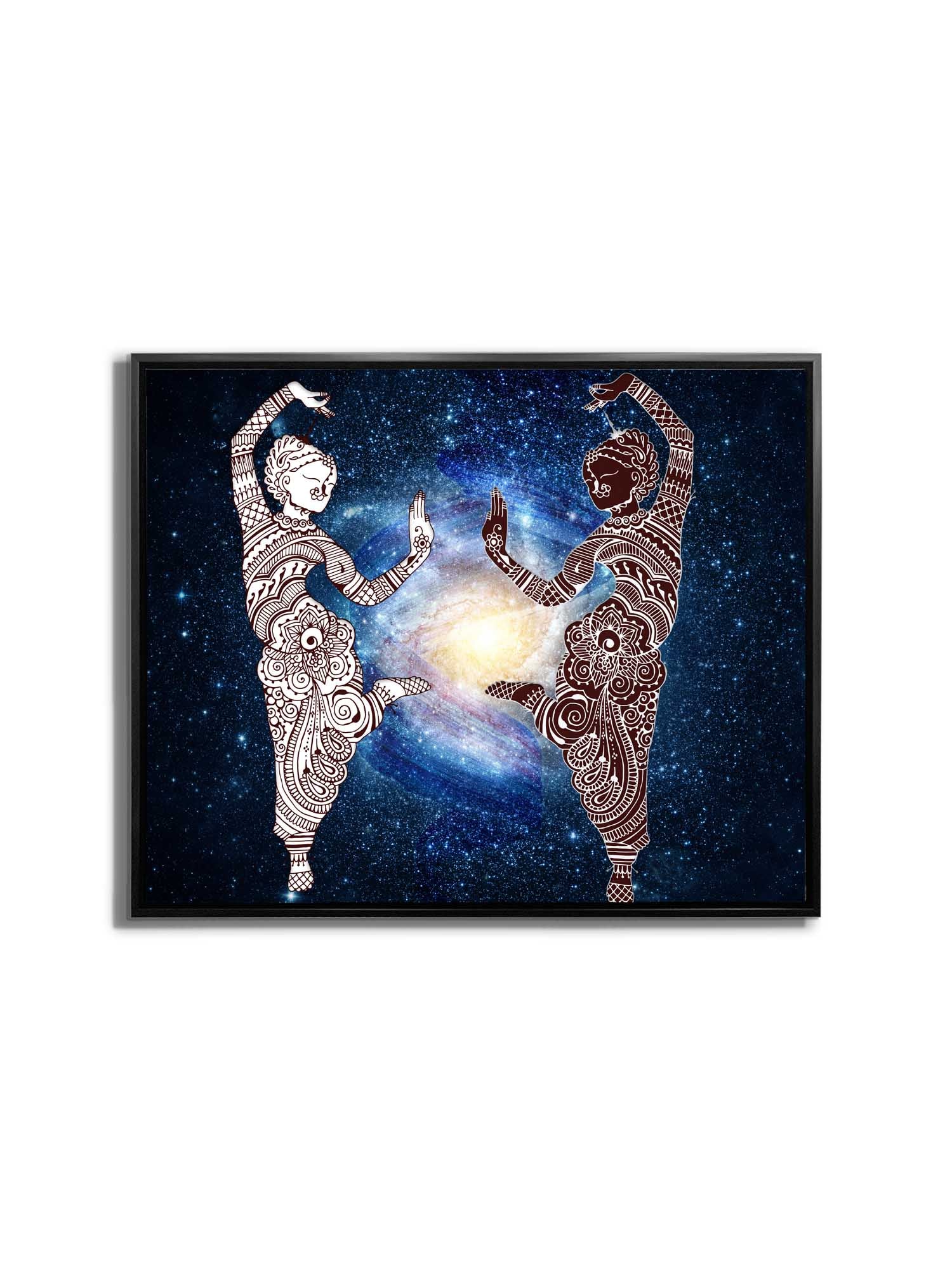 Toile murale décorative - Symétrie - Reproduction d'œuvre d'art