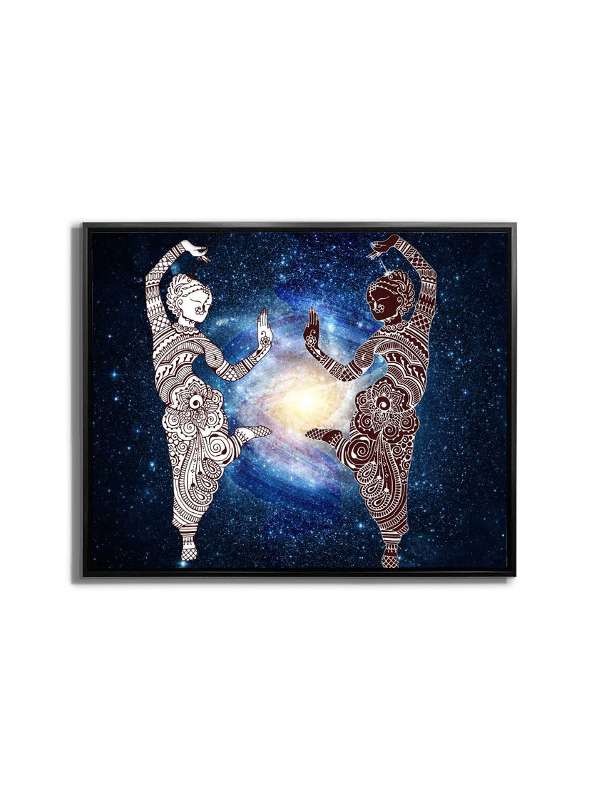 Toile murale décorative - Symétrie - Reproduction d'œuvre d'art