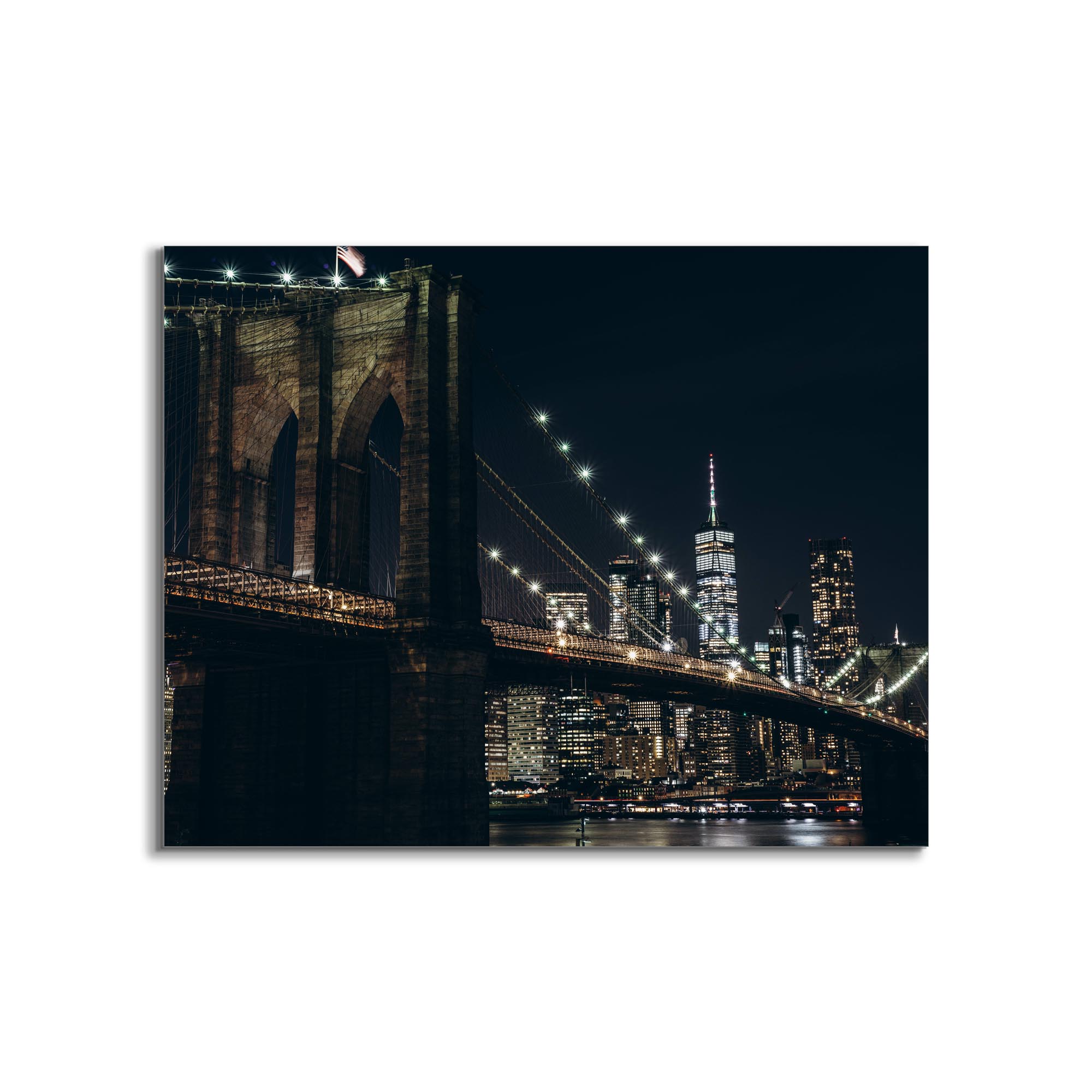 Décoration murale sur toile - Skyline des villes - Pont de New York