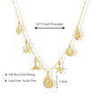 Shell Sun Starfish Beach Necklace for Women – 6 Styles | EX-STOCK Canada