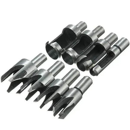 8pcs Wood Plug Cutter set tapered plug cutter