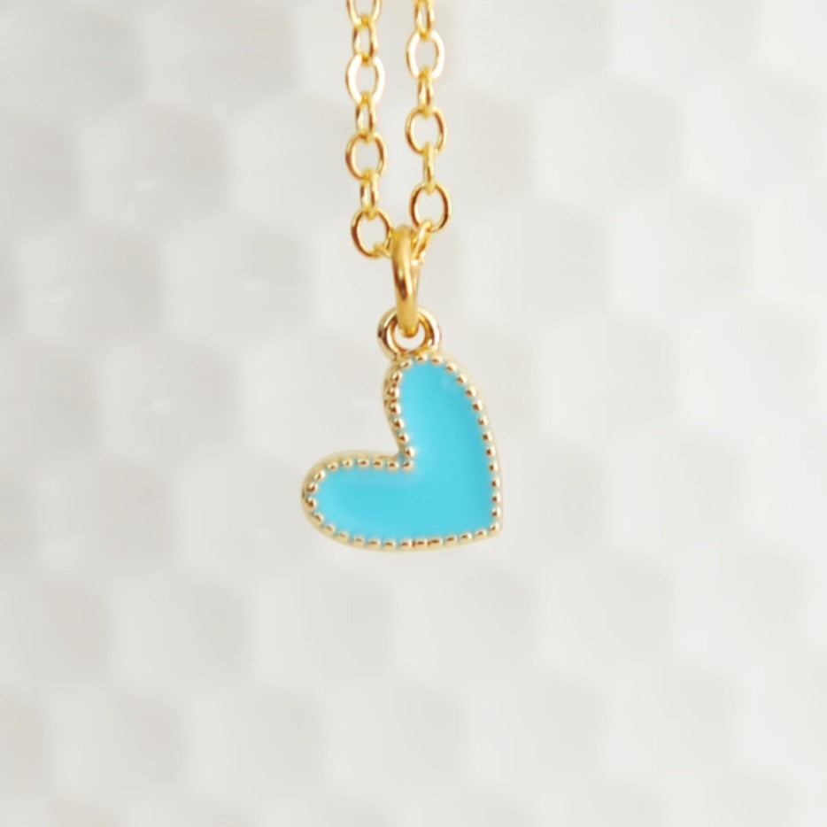 Amari Vibrant Heart Necklace