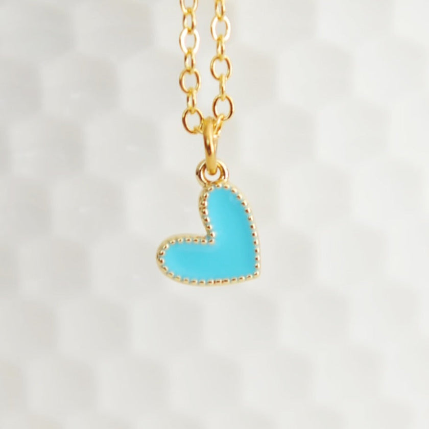 Amari Vibrant Heart Necklace
