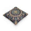 Geometric Mandala Woven Pillow | Boho Mosaic Throw Cushion