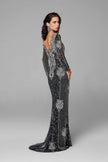Long Sleeve beaded allover